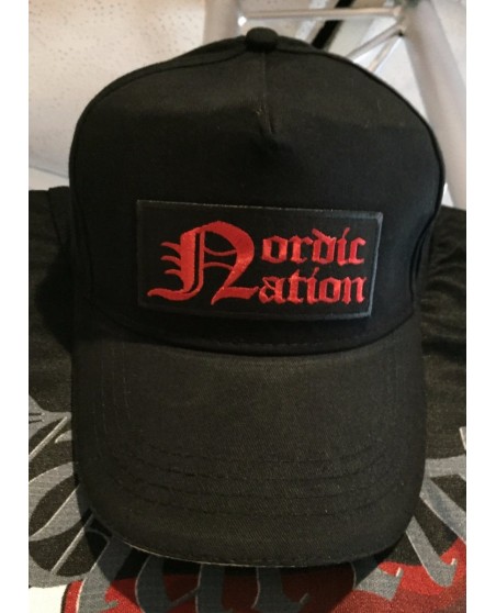 Nordic Worlds Logo Baseball Cap Black