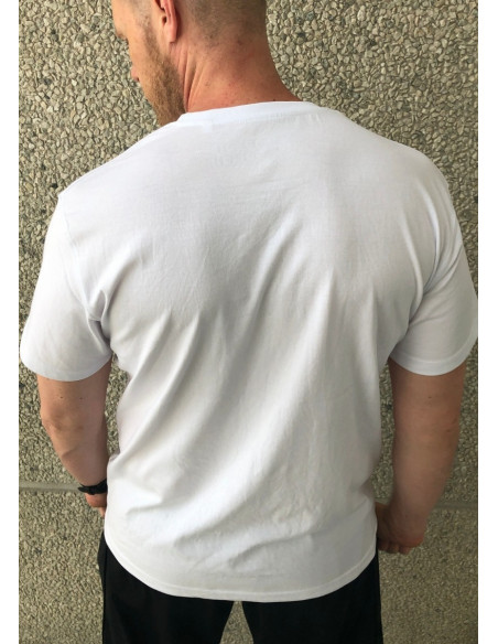 Holger Danske Cotton Premium T-shirt Front White