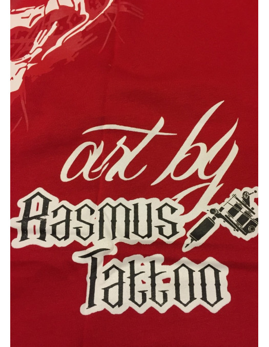 Smile Now T-Shirt Red/White/Red by BSAT