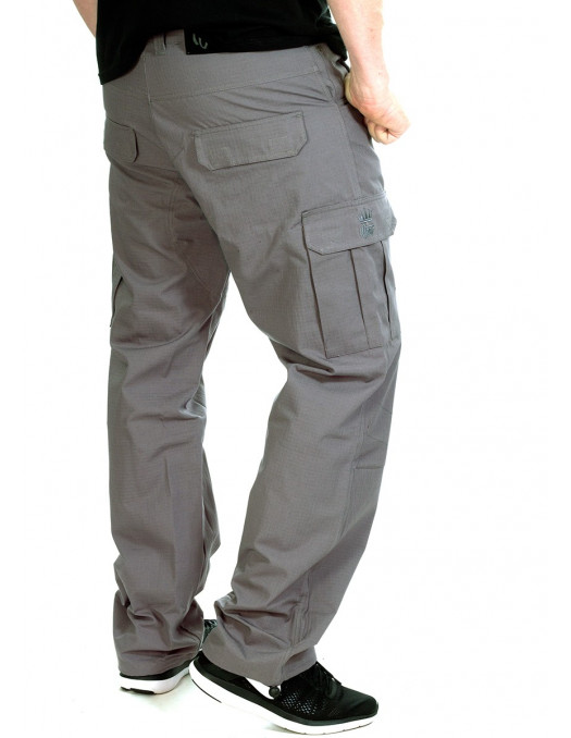 BSAT Regular Fit Combat Cargo Pants Grey