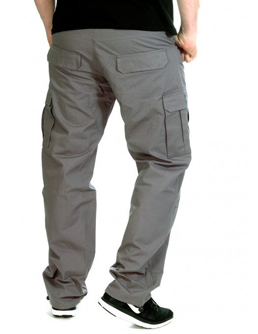 BSAT Regular Fit Combat Cargo Pants Grey