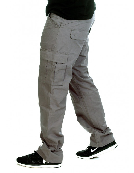 BSAT Regular Fit Combat Cargo Pants Grey