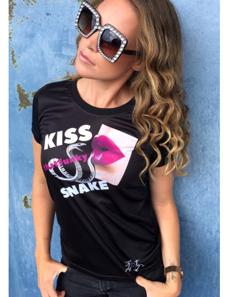NoLimits KISS that funky Snake T-Shirt