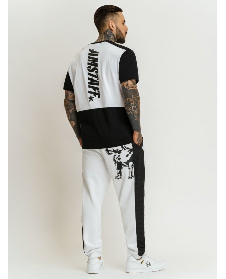 Amstaff athletic T-Shirt BlackNWhite