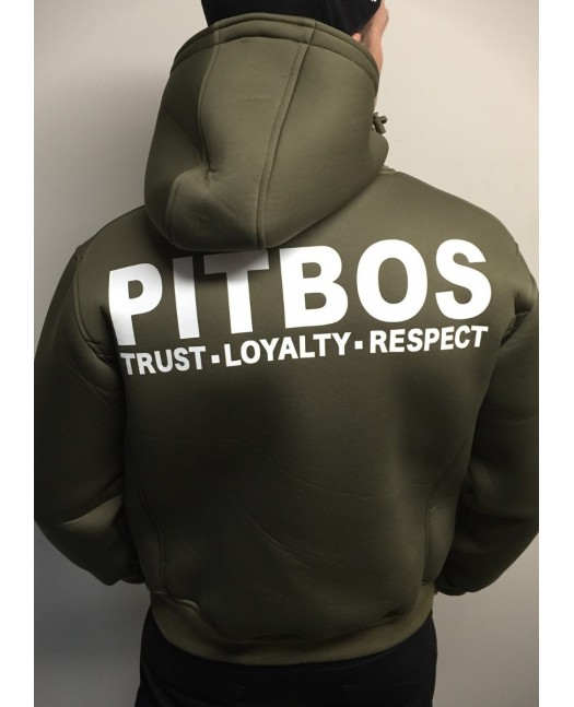 Neopren Jacket All Olive by Pitbos