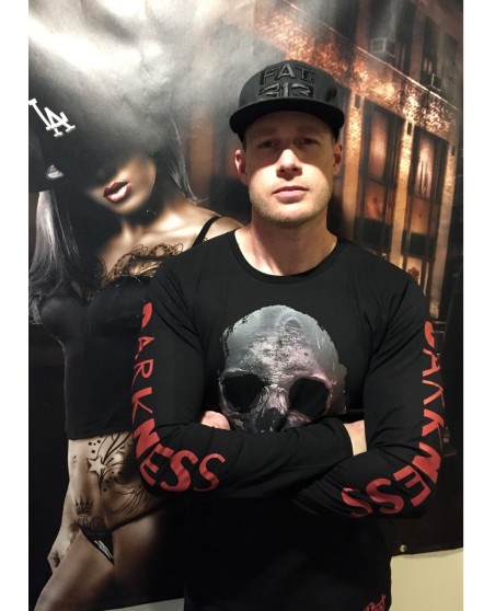 Darkness Skull EL Barrio L/S T-Shirt by BSAT