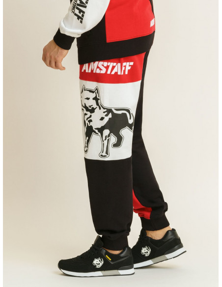 Amstaff Street Instinct Sweatpants Red/Black/White