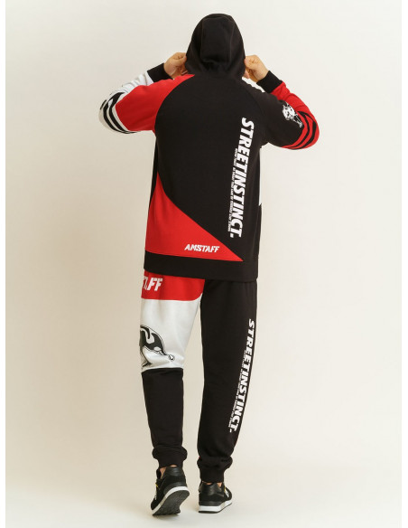 Amstaff Street Instinct Sweatpants Red/Black/White