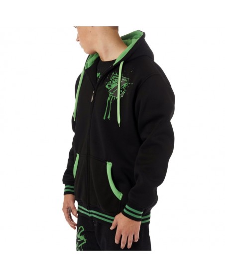 Townz Zip Hoody International black green