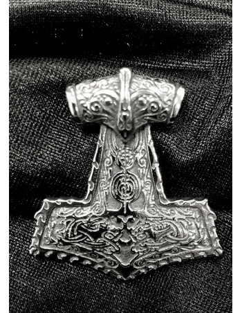 Thors Hammer Pendant Shiny