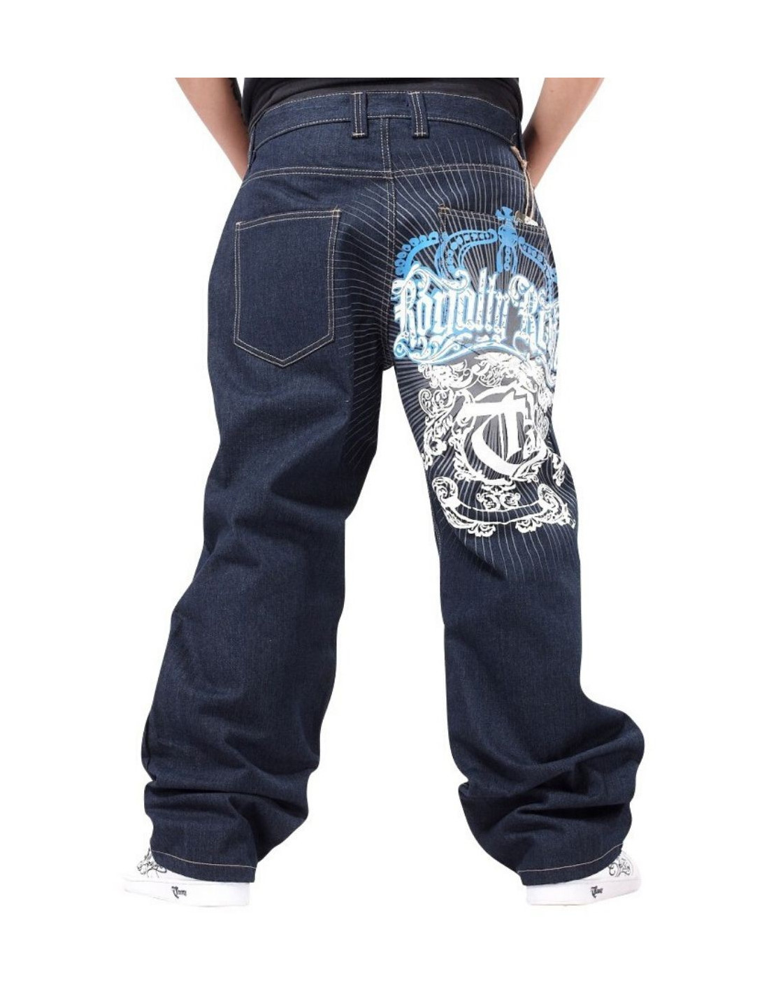 Classic Baggy Jeans Royalty Reigns navy - B-grade item