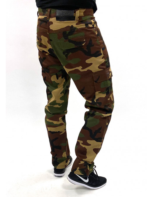 BSAT Regular Fit Woodland Cargo Pants