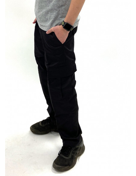 Kids Cargo Pants Black