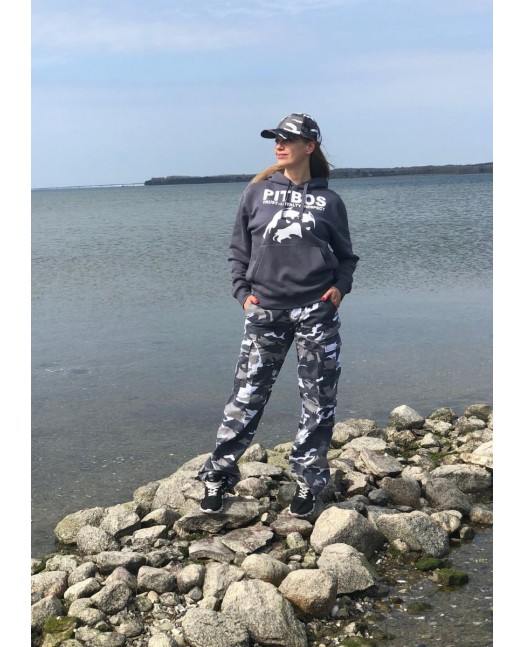 Woman Camo Cargo Pants Urban by Tech...