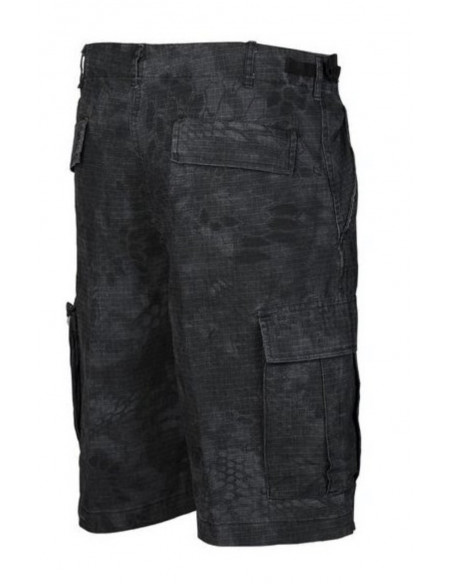 US Cargo Shorts Prewashed Camo NIght by TechWear
