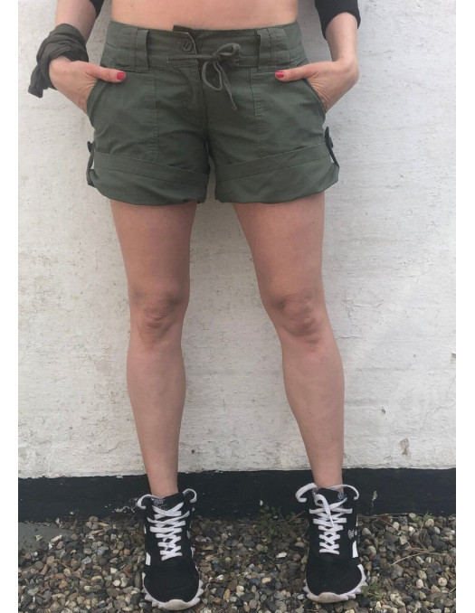 Women Shorts RipStop 2 in 1 Olive