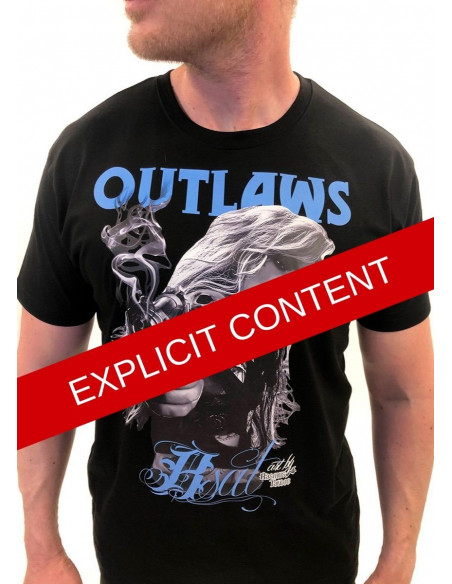Outlaw Bastards t-shirt Black by BSAT