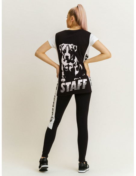 Brand Logo  T-Shirt BlackNWhite by Babystaff