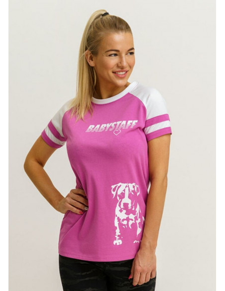 Logo Puppy T-Shirt Pink by Babystaff