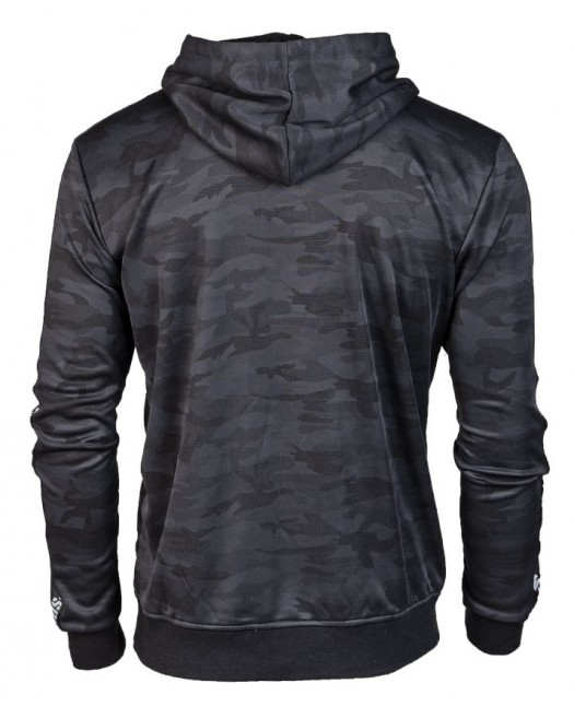 TechWear Track Jacket Dark Camo Hooded