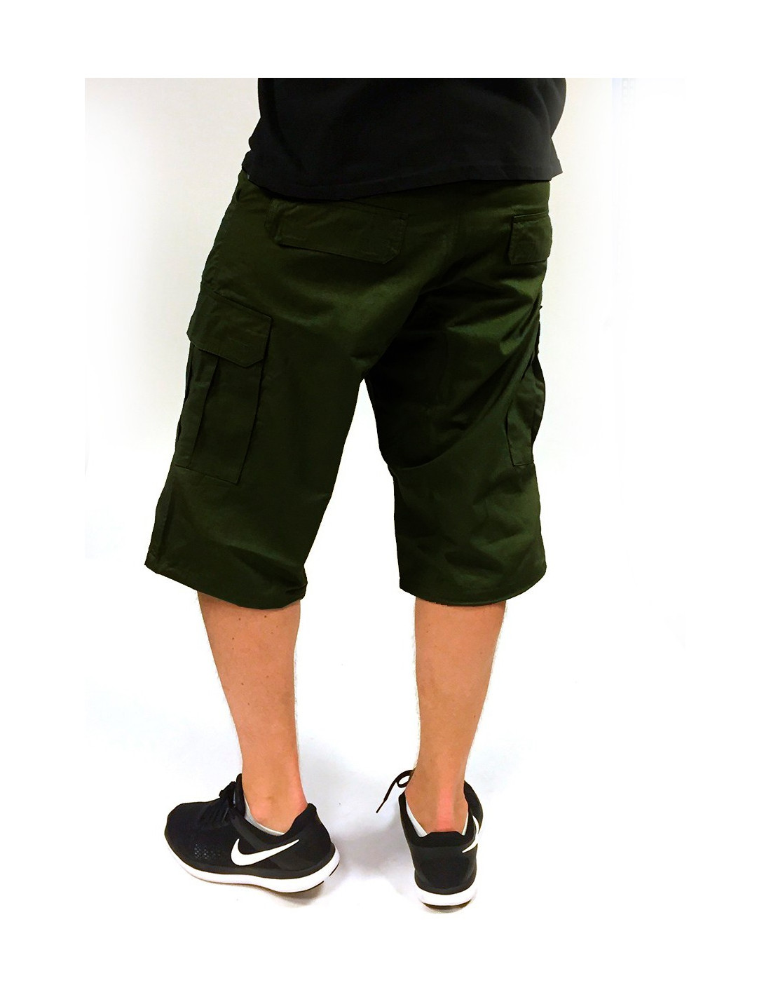 olive cargo shorts