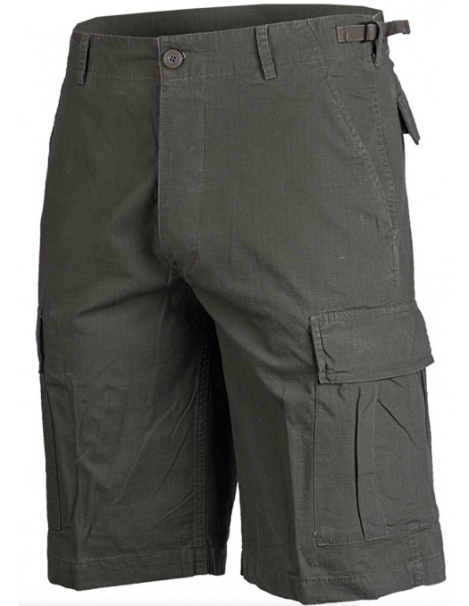 Techwear RipStop shorts Washed Olive
