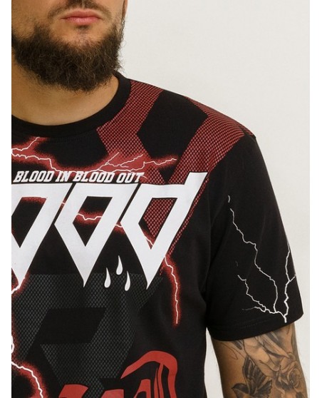 Logo Lightning T-Shirt by Blood In Blood Out