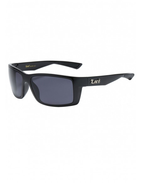 LOCS Shiny Sunglasses Black