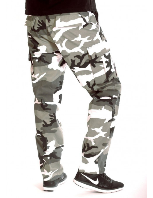 Urban Camo Cargo Pants Regular Fit by...