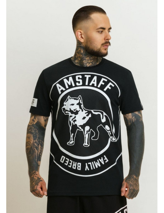 Amstaff Family Breed T-Shirt Black
