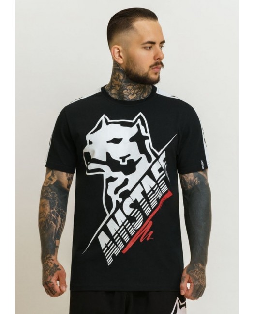 Logo Dog T-Shirt Black by Amstaff