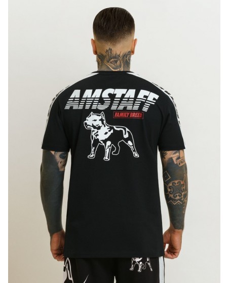Logo Dog T-Shirt Black by Amstaff