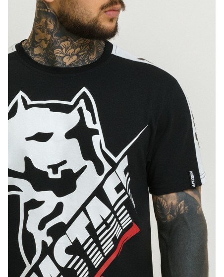 Logo Dog T-Shirt Black by Amstaff