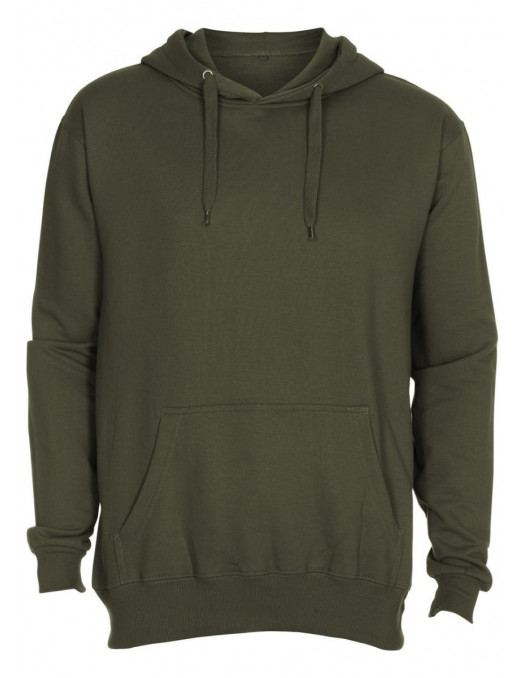 Plain hoodie Army green
