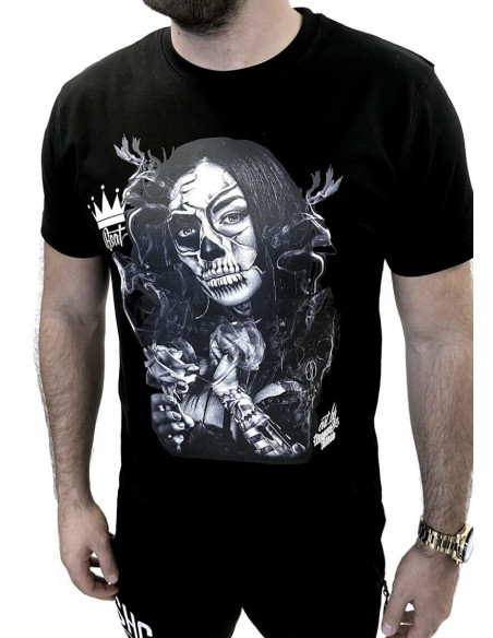 Chica Day of the Dead T-Shirt by BSAT