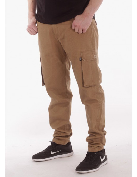 BSAT Tapered Fit Cargo Pants Dark Khaki