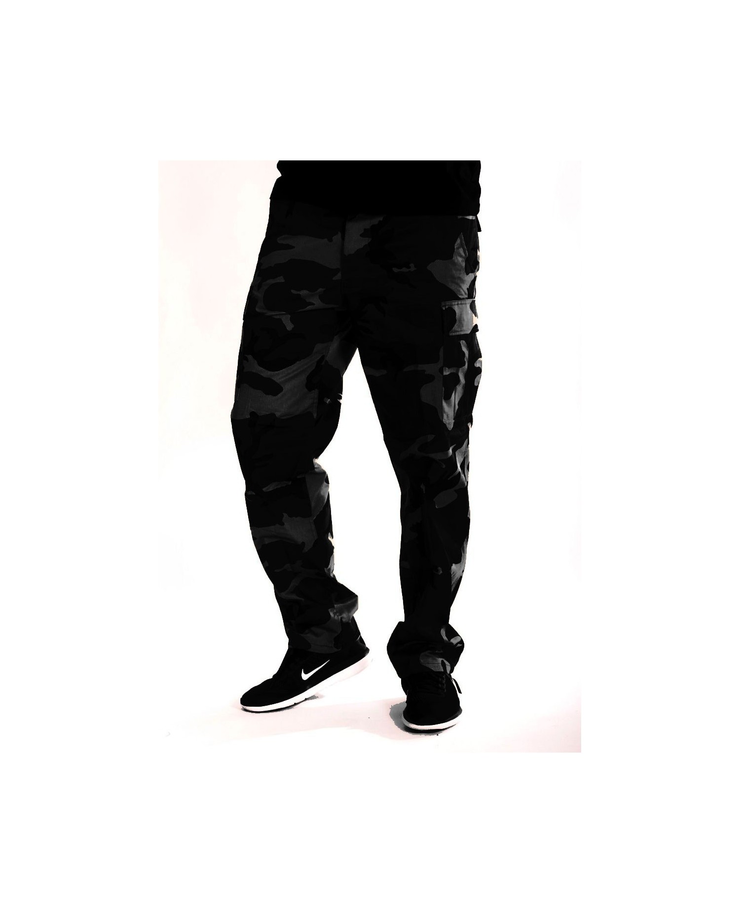 ‘INTO THE DARK’ CARGO PANTS