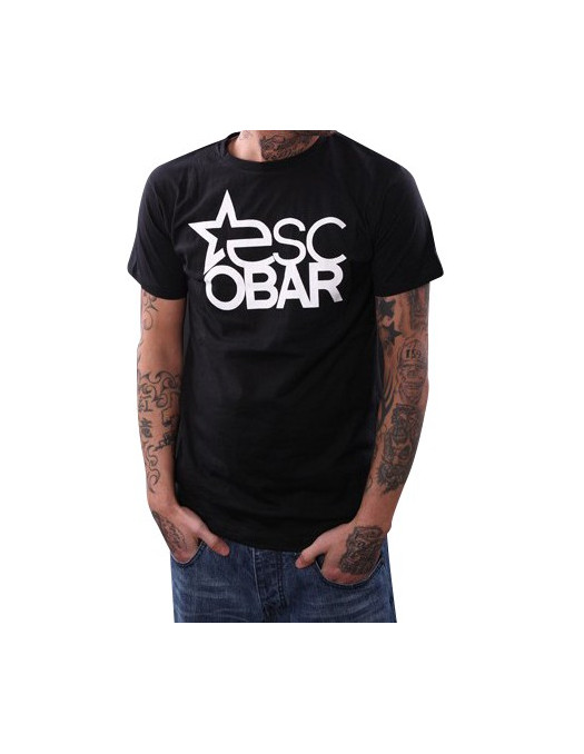 Escobar T-shirt model Block Musta