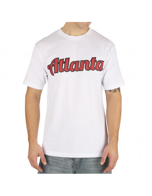 Townz T-Shirt Atlanta White Red