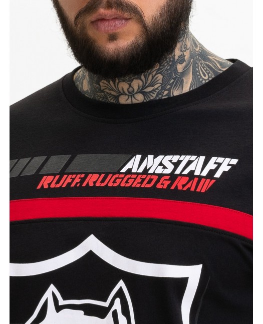 Ruff Rugged Raw T-Shirt by Amstaff