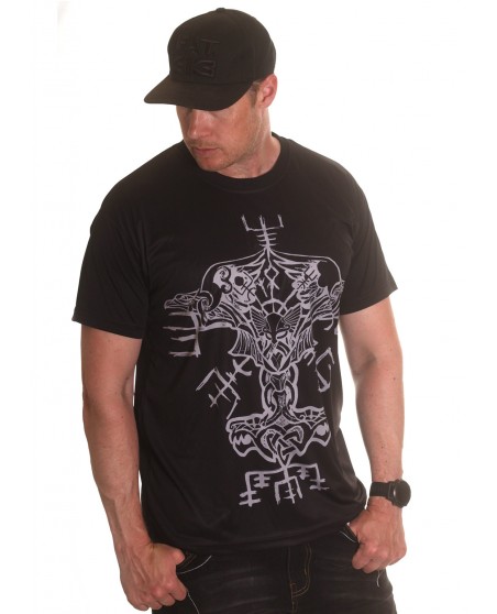 Norse Myth T-Shirt Black by Nordic Worlds