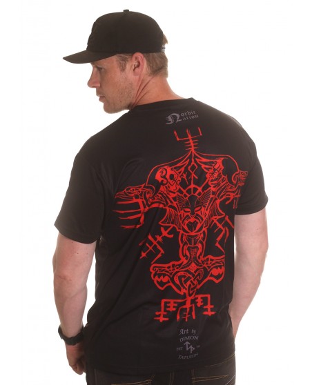 Norse Myth T-Shirt Black by Nordic Worlds