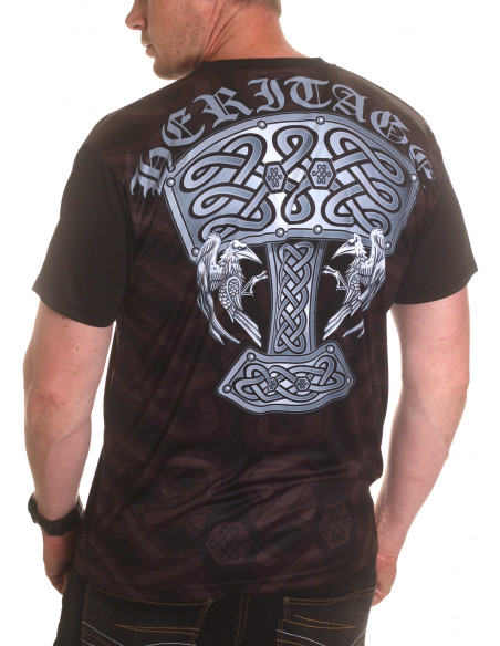 Thor's Hammer T-Shirt Vol2 by Nordic Worlds