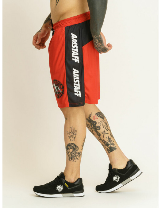 Amstaff Mesh Short RedNBlack