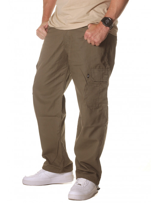 BSAT Combat Cargo Pants Light Green Baggy Fit