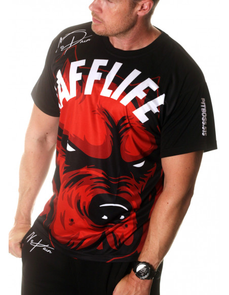 StaffLife No Pain Dog T-Shirt by Pitbos