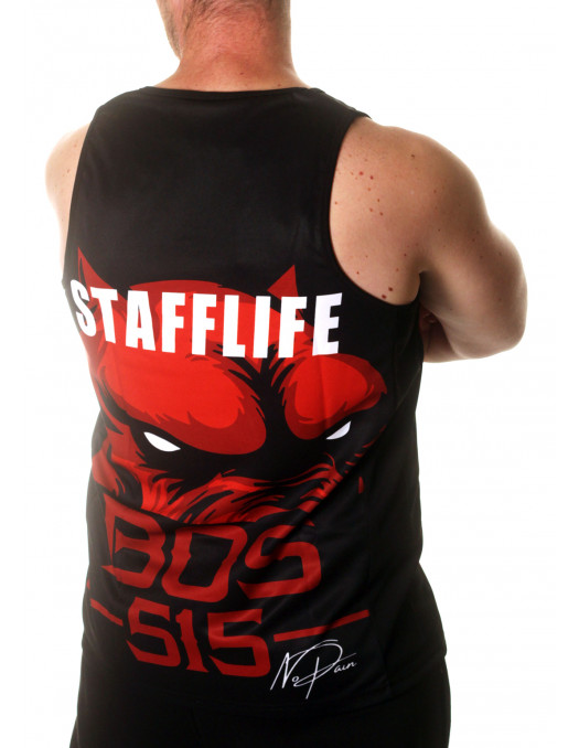 StaffLife No Pain Dog Mesh TankTop by...