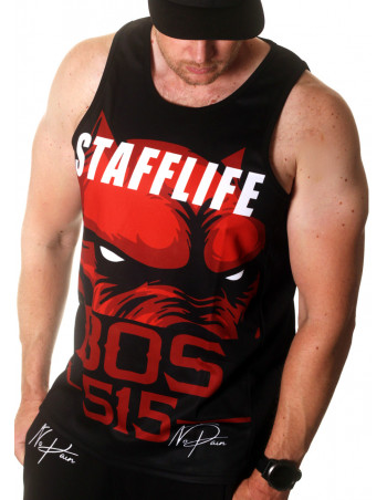 StaffLife No Pain Dog Mesh TankTop by Pitbos