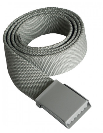 Solid Color Belt Polyester Grey