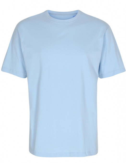 Baggy Organic Cotton T-Shirt Sky Blue